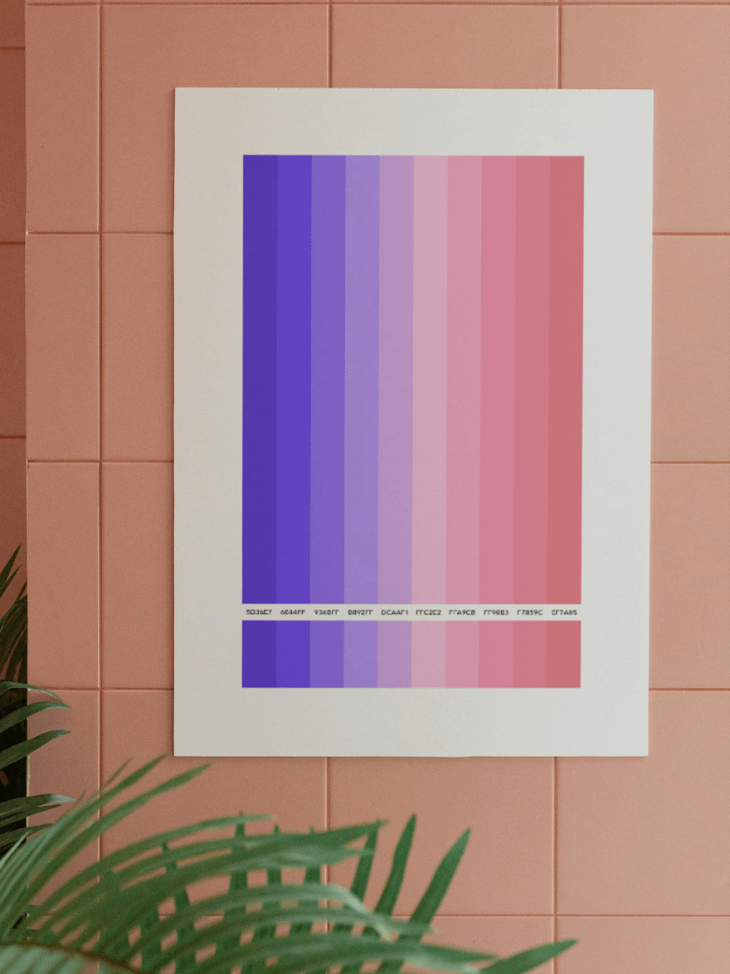 COLOR PALETTE 008 • WALLART DECOR product image (2)