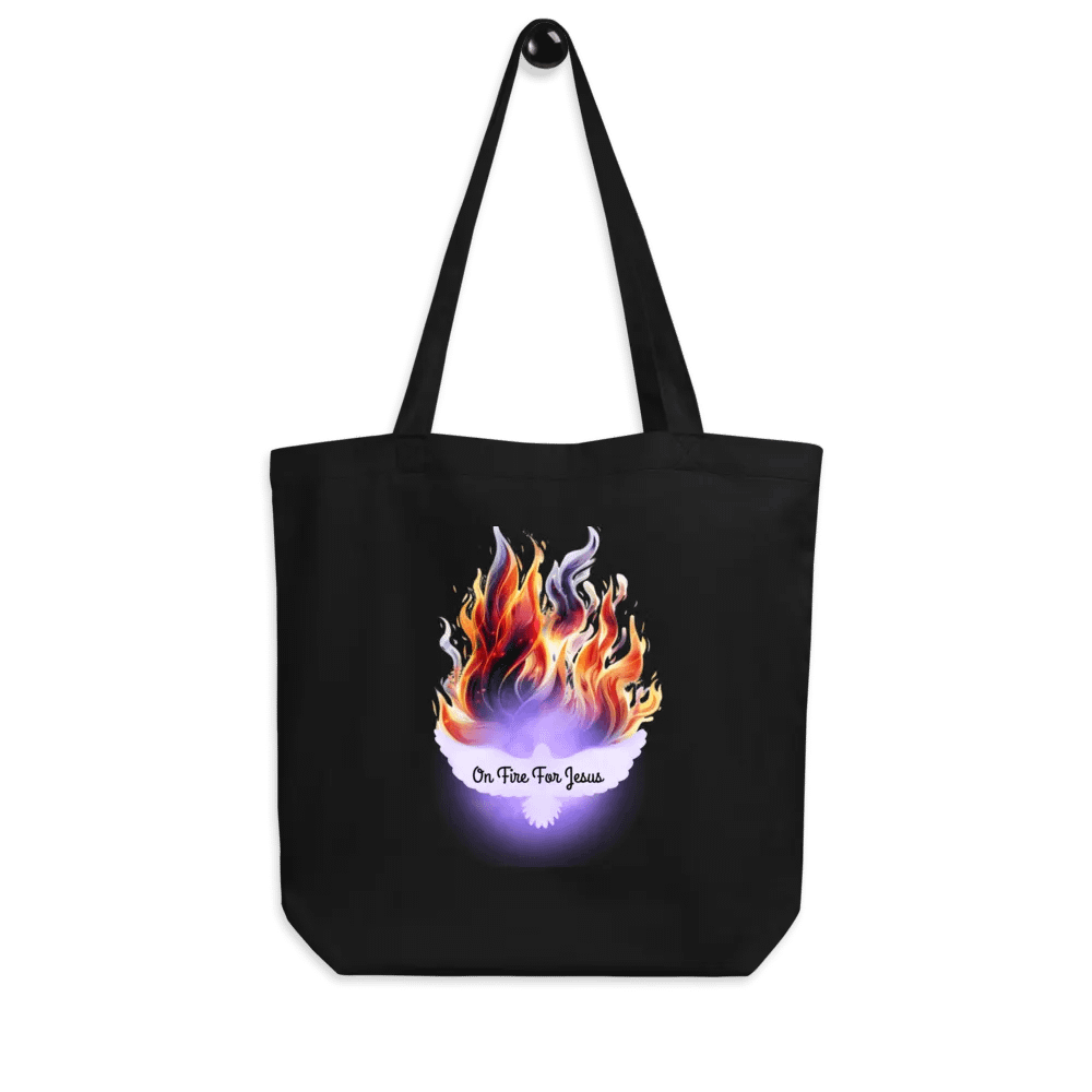 On Fire For Jesus tote bag product image (7)