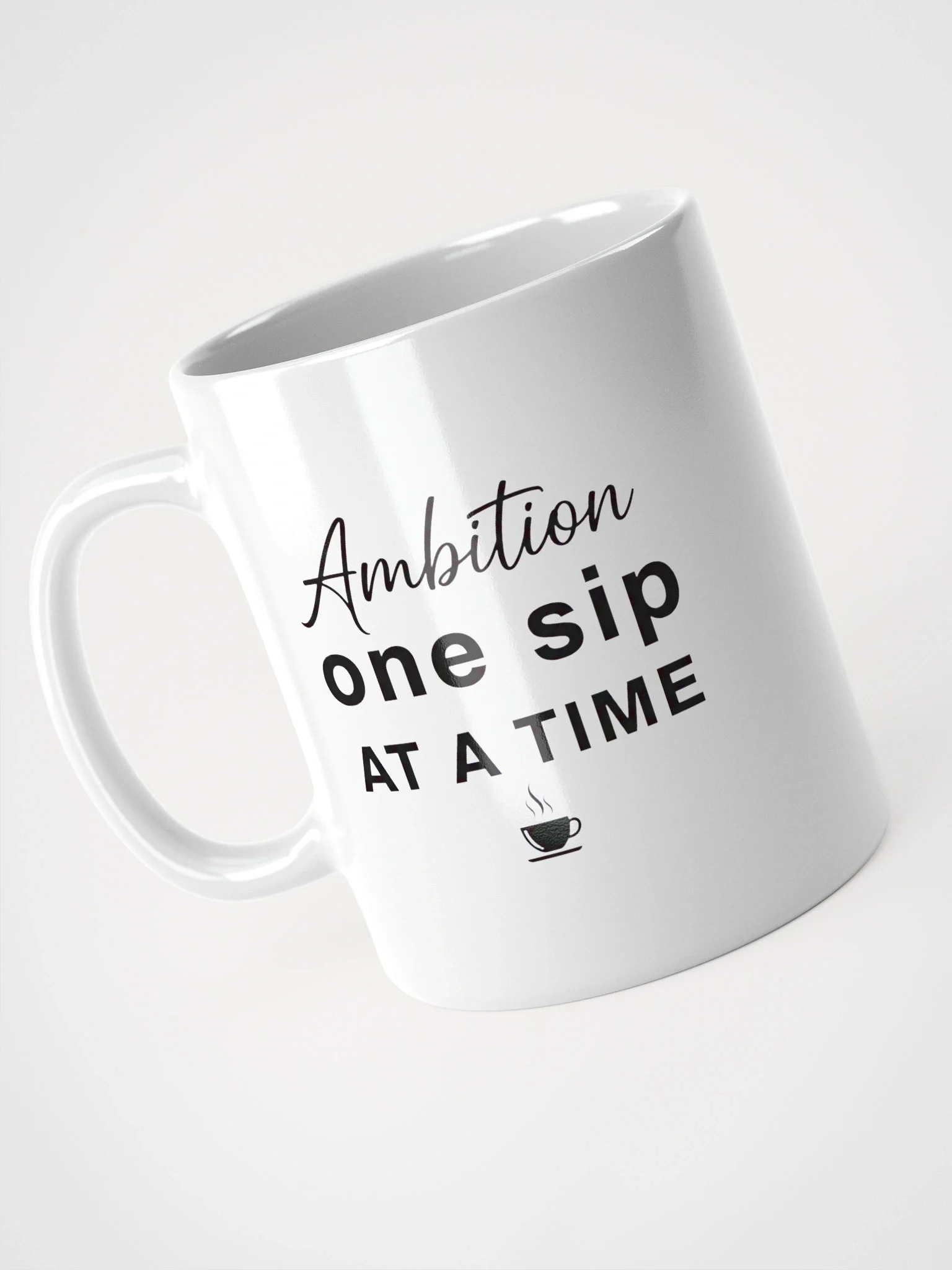 Ambition Mug – Inspirational Coffee Mug for Dreamers | "Ambition, One Sip at a Time" Motivational Cup product image (4)