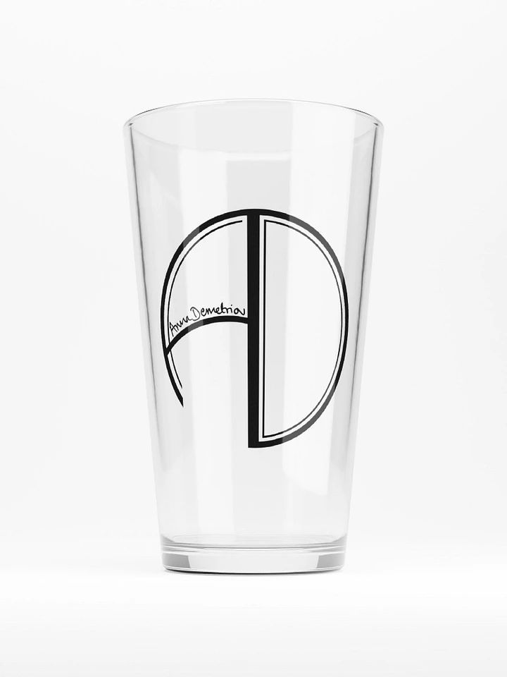 Logo Pint Glass (Black) product image (2)