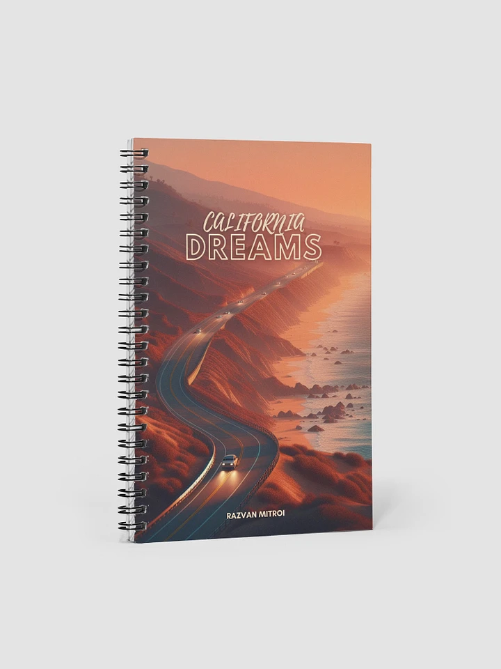 California Dreams Spiral Notebook product image (1)
