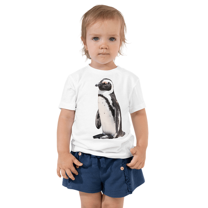 African Penguin Toddler Cotton T-Shirt product image (4)