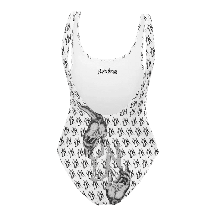 YN Checker Prink 1-Piece Swimsuit product image (2)
