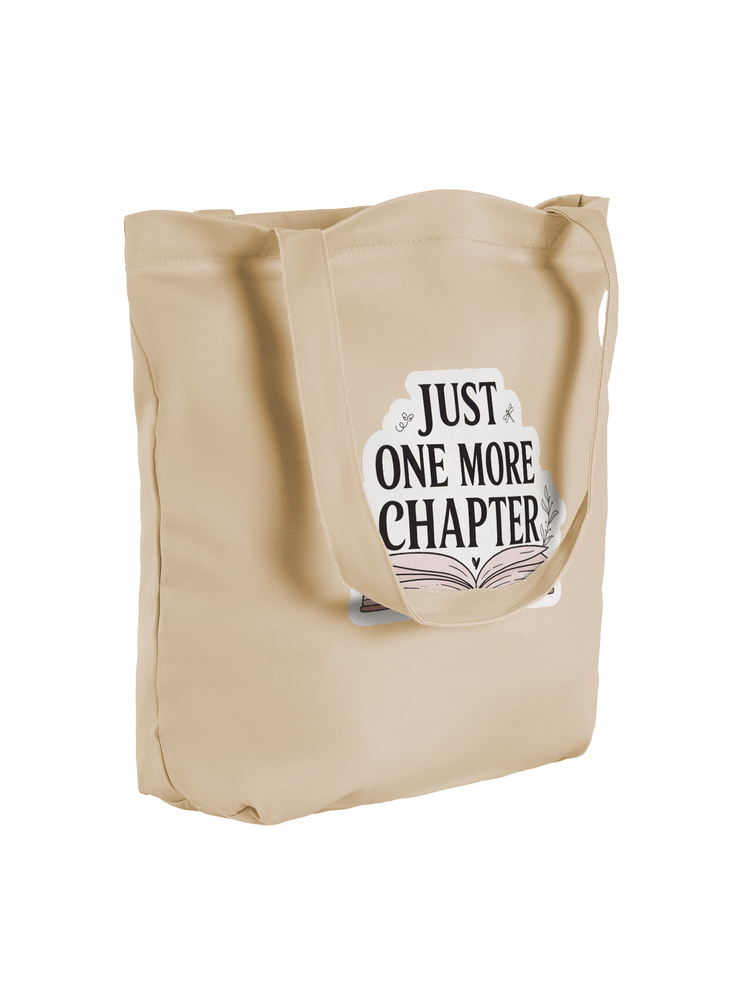Just One More Chapter Tote • Bookish Aesthetic Bag product image (4)