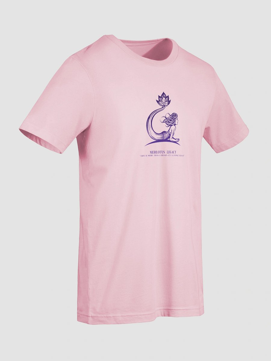 Pink T-Shirt – Original Emblem Edition 🌺 Soft in color. Bold in spirit. Rooted in purpose. product image (9)