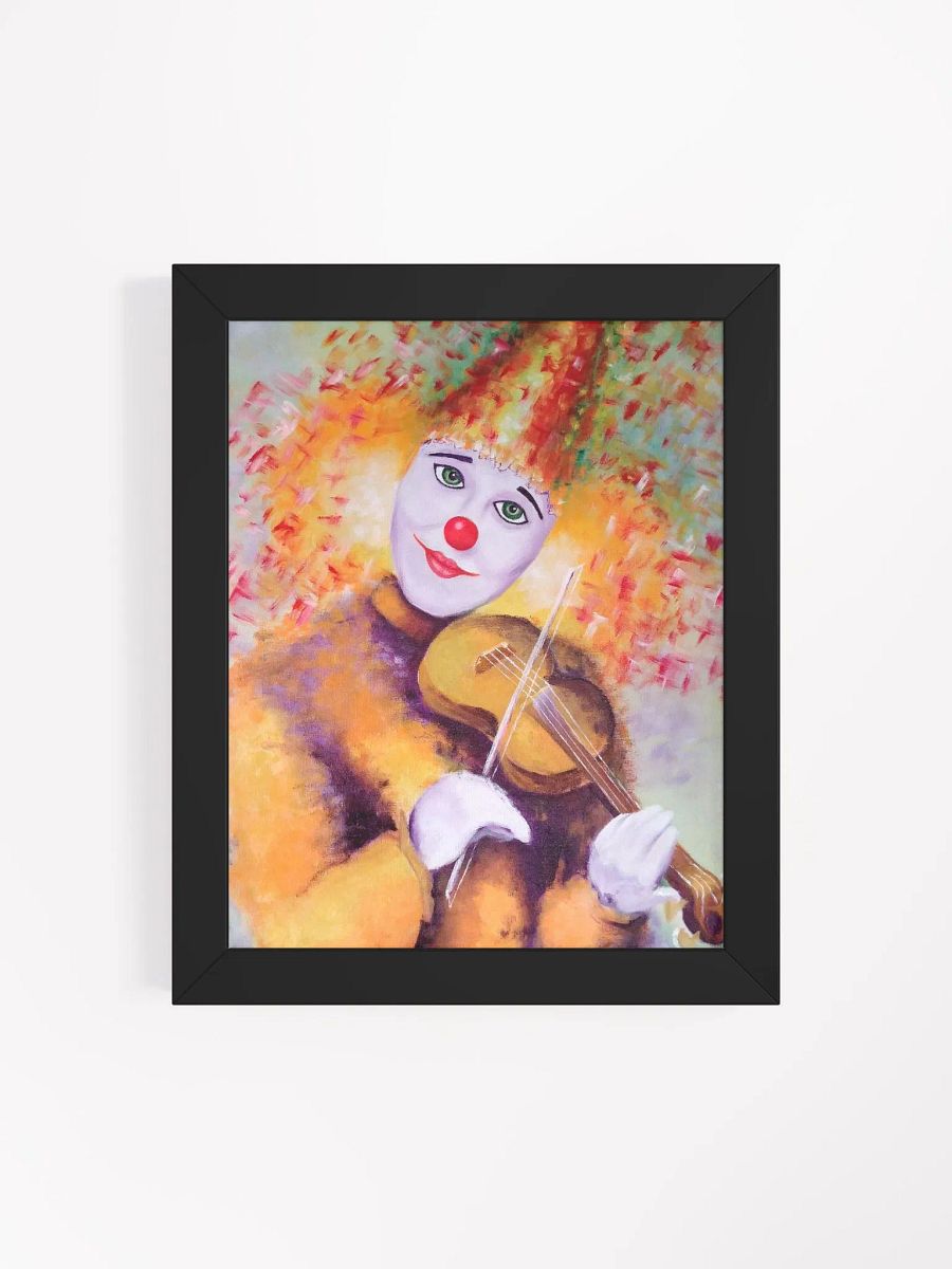 A sweet clown playing a violin product image (59)