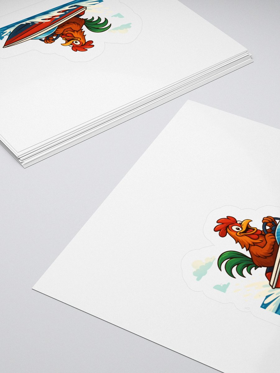 Cheerful Rooster Boat Ride Stickers product image (14)
