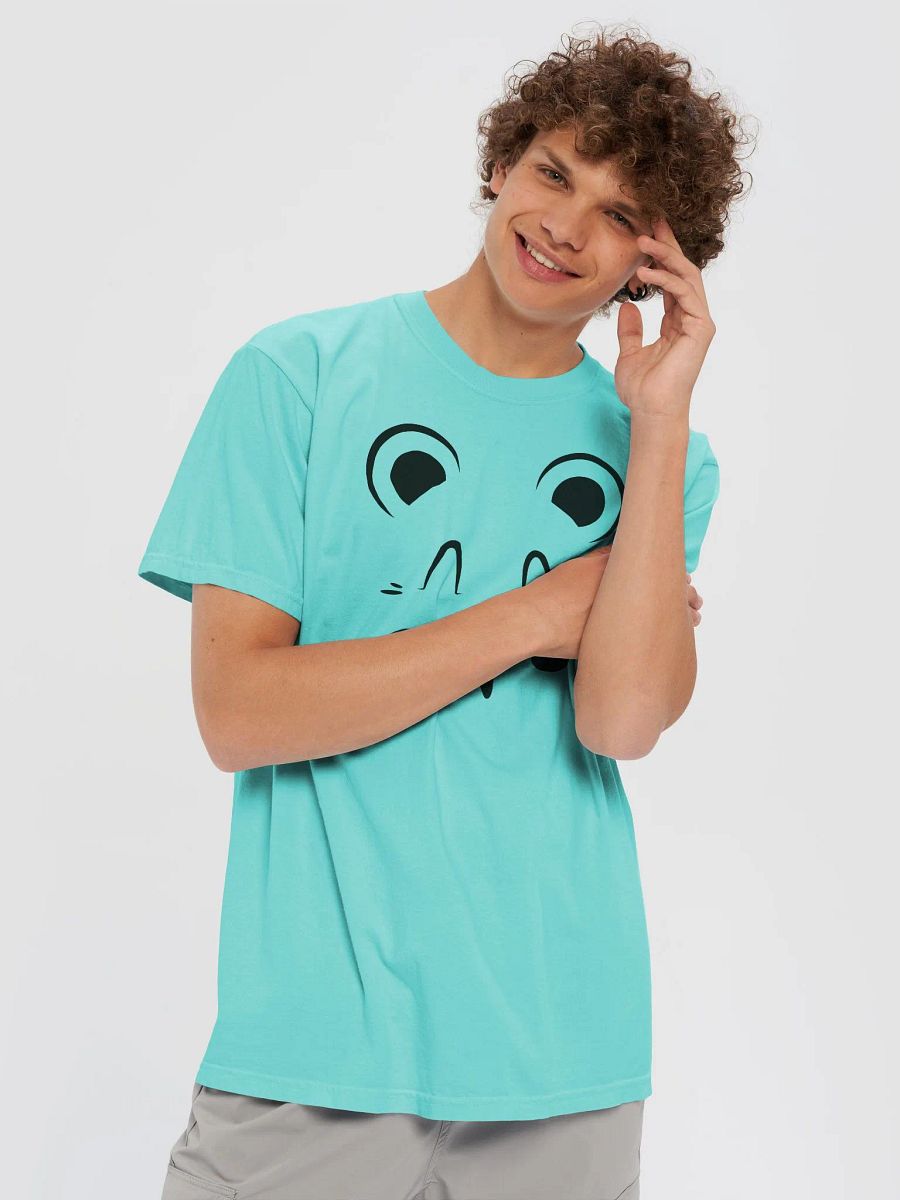 Teddy Bear Face Design Garment-Dyed Heavyweight T-Shirt product image (6)