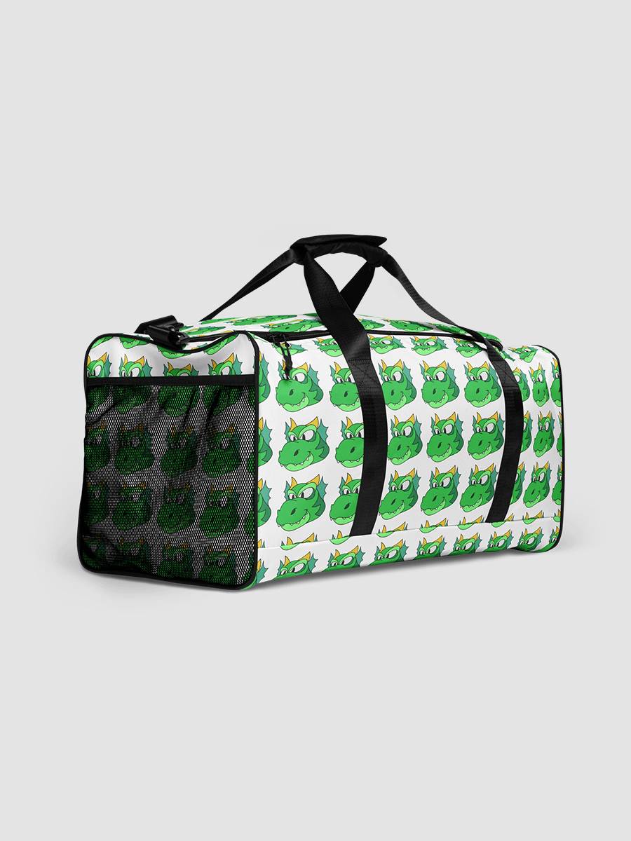 Happy Green Dragon All-Over Print Duffle Bag product image (4)