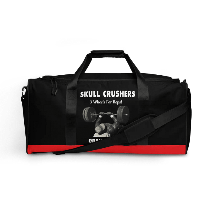 Craig Monson Three Wheels For Reps! Duffle Bag product image (1)