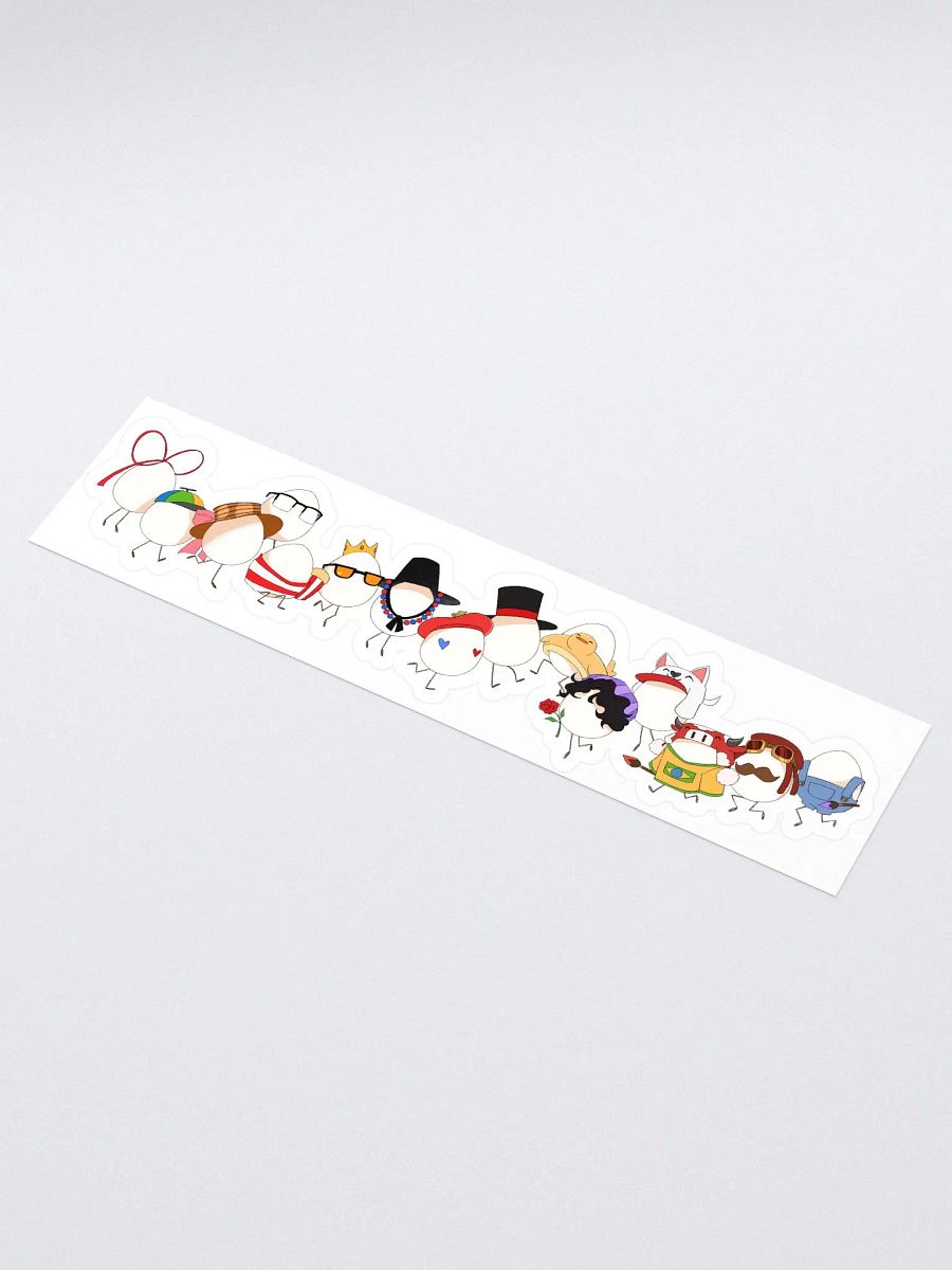 Egg Lineup! - Sticker product image (4)