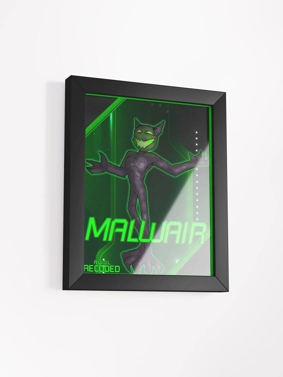 A.W.O.L. // RECODED - Malwair Framed Poster product image (2)