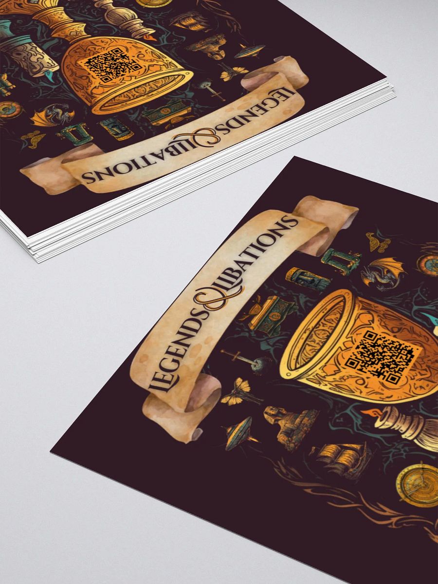 Legends & Libations Sticker product image (4)