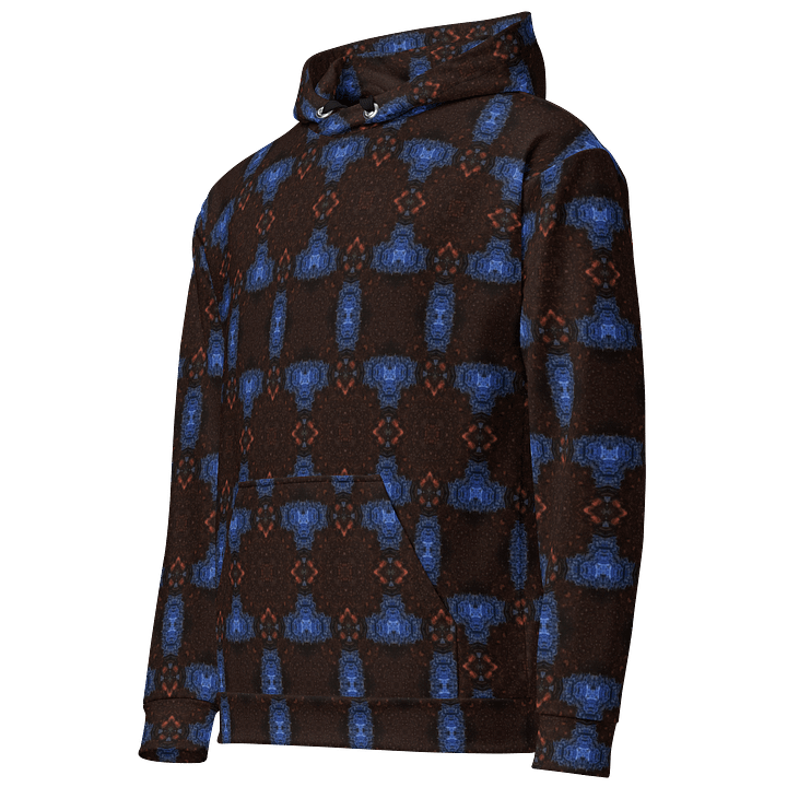 Night Circuit – Azure Pulse Edition Unisex Hoodie product image (2)