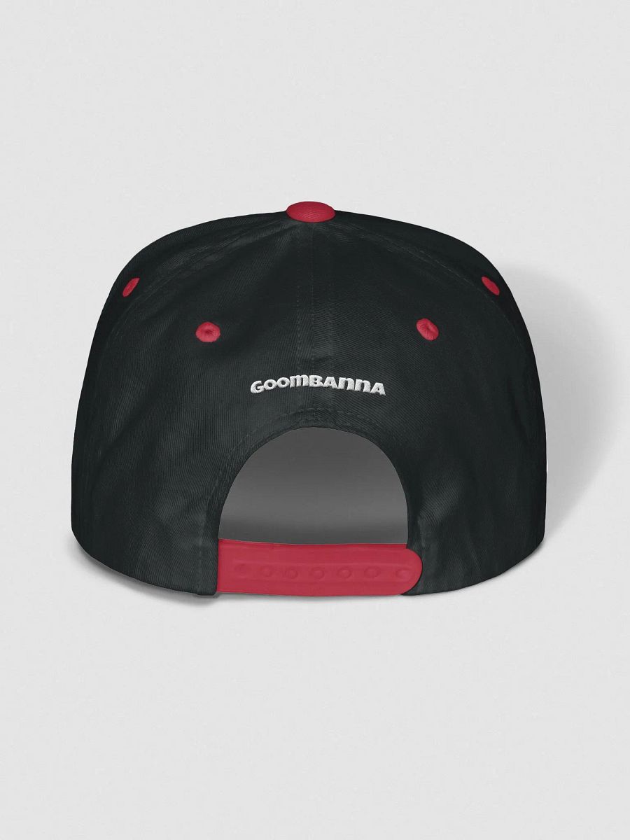 "fix plese" flat snapback hat product image (4)