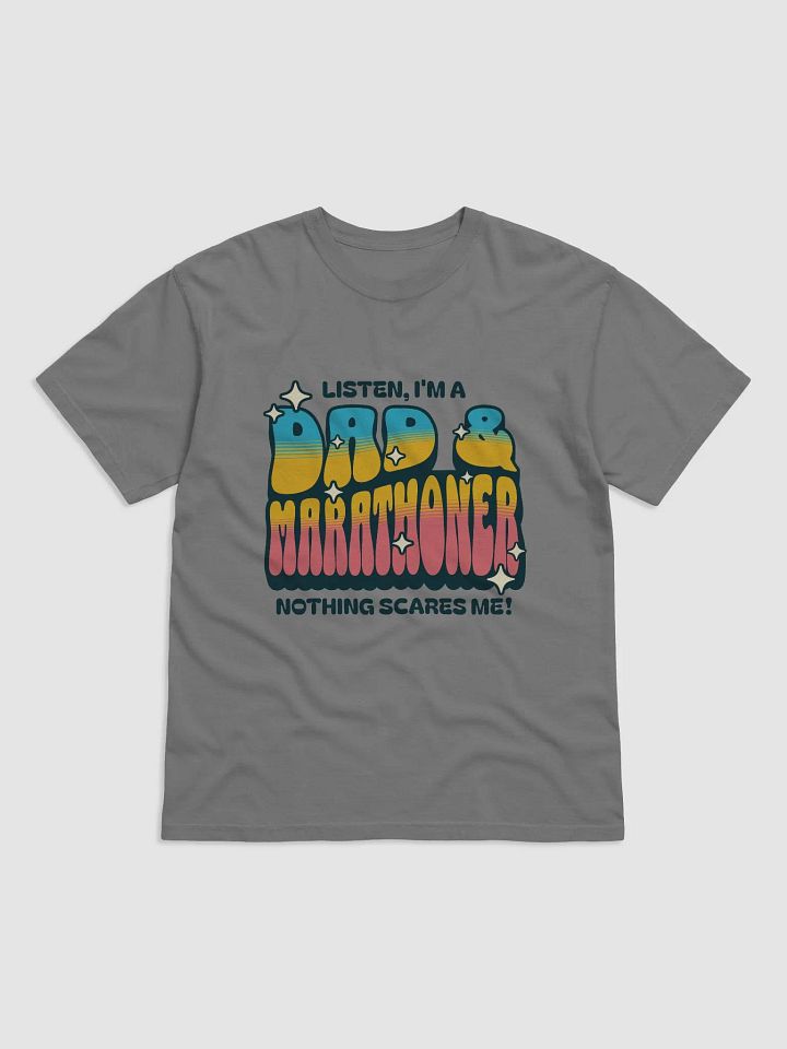Dad & Marathoner Bold Graphic T-Shirt product image (1)