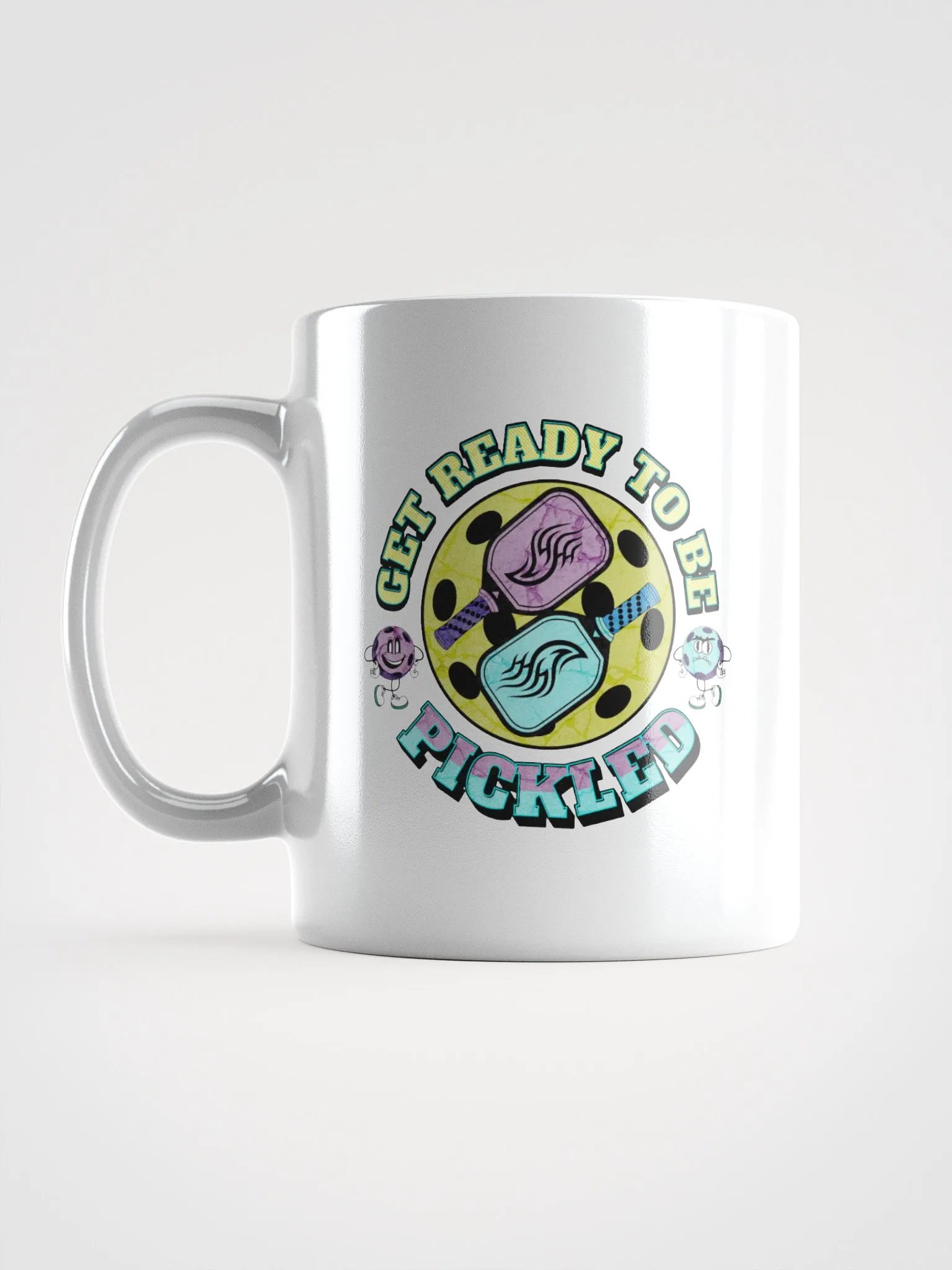 Get Ready To Be Pickled Pickleball Paddle Power Mug product image (1)