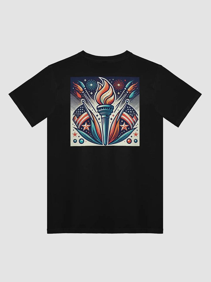 Liberty Flames Patriotic T-Shirt product image (6)