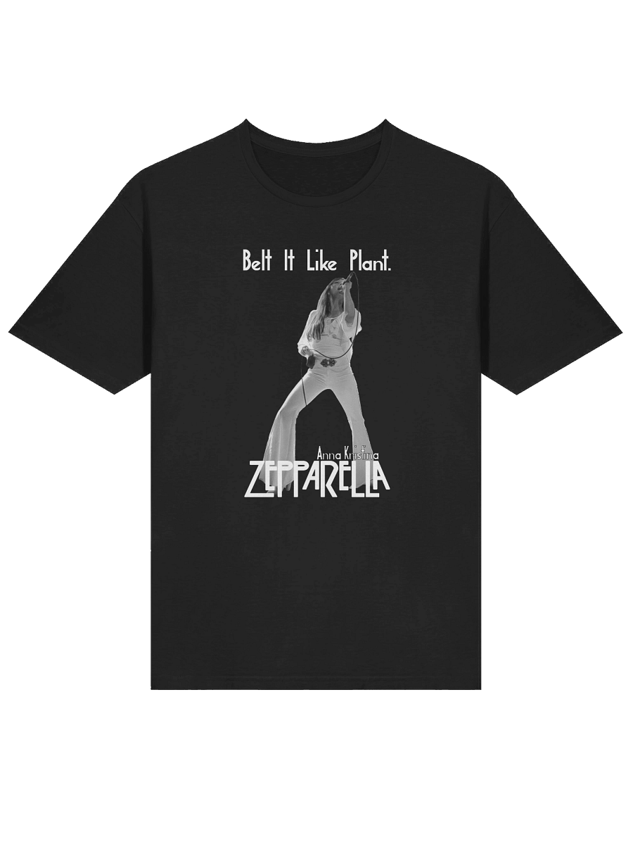 Belt It Like Plant - Anna Kristina Tee - Black and White Design product image (5)