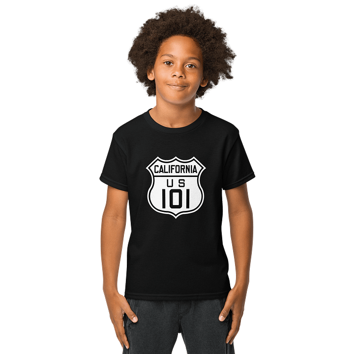 California US 101 Kids' T-Shirt | Youth Moisture-Wicking Tee product image (1)