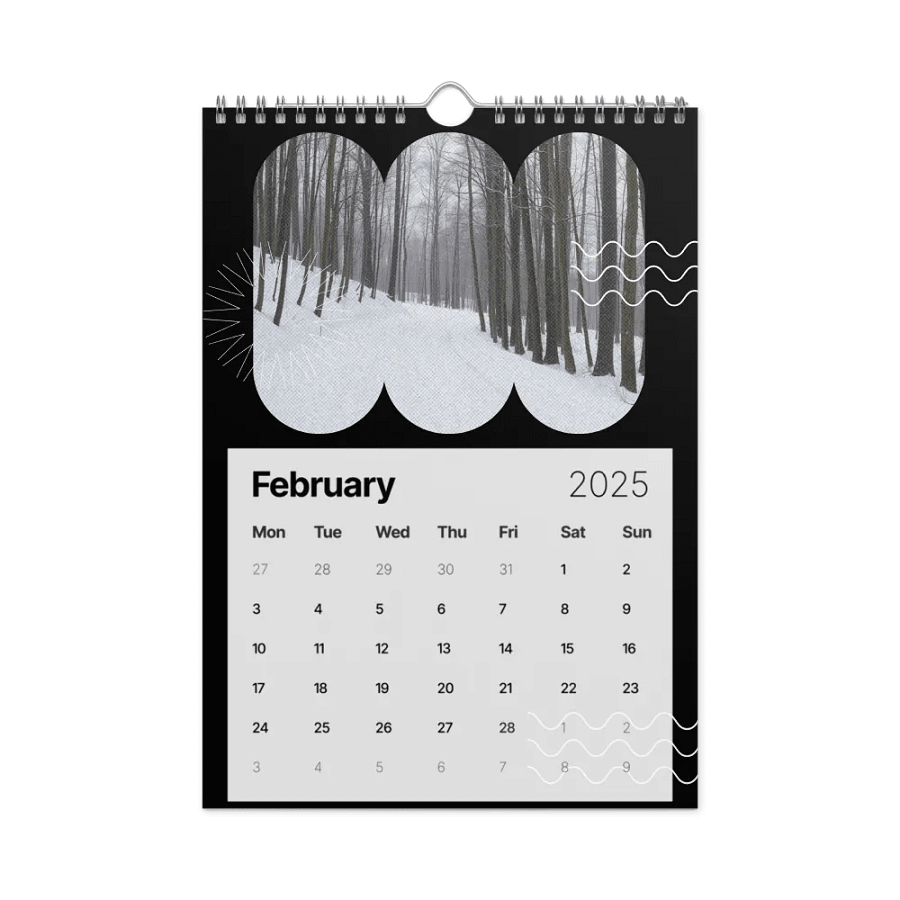 SEASONAL NATURE WALL CALENDAR 2025 product image (5)