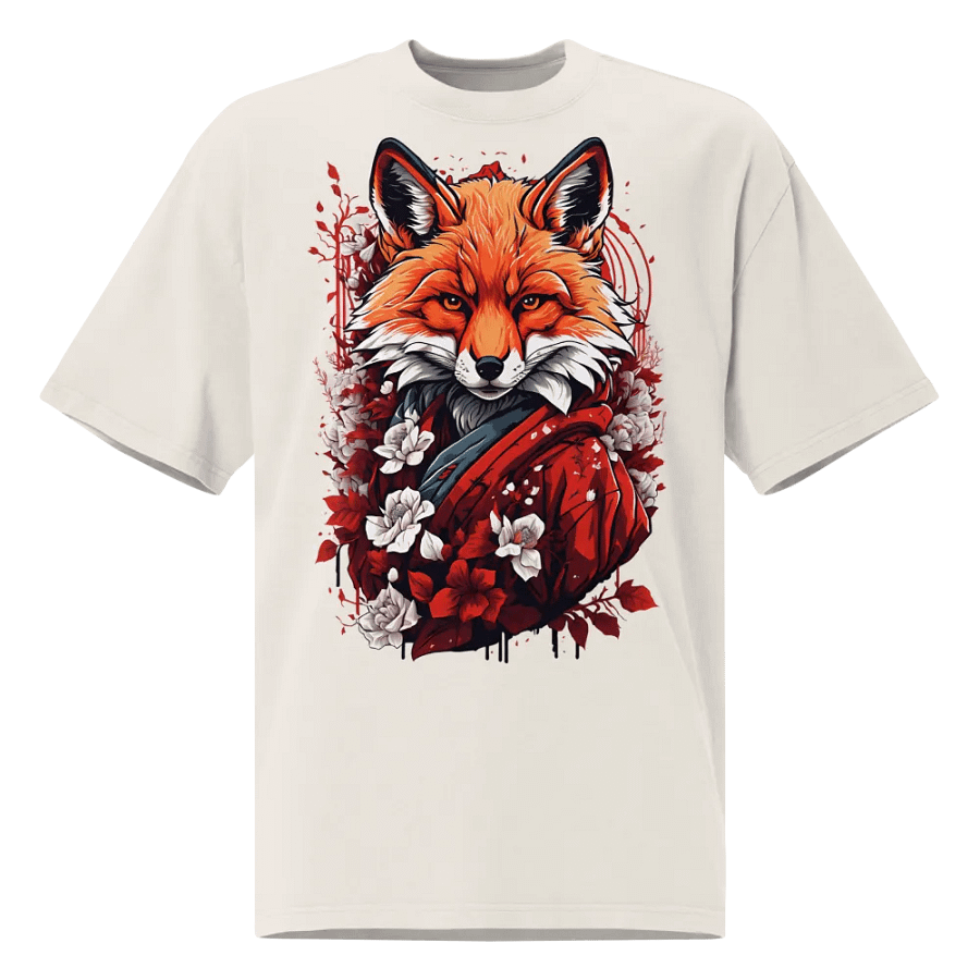 Kitsune Geisha T-Shirt product image (1)