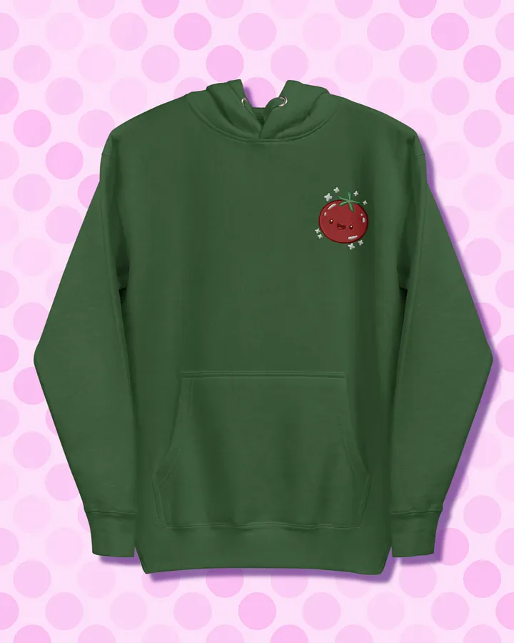Smiling Tomato Cartoon Unisex Hoodie product image (1)