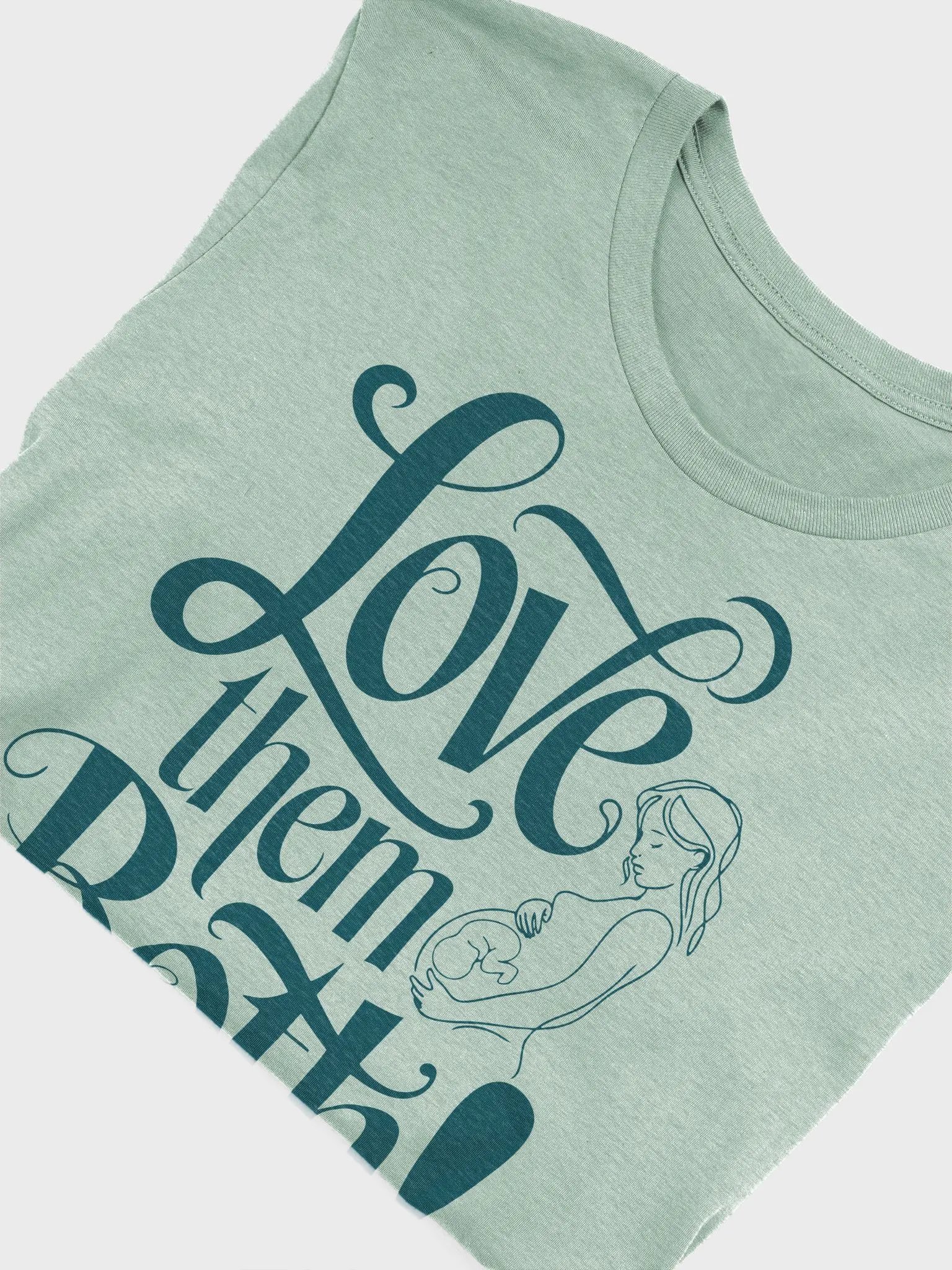 Love Them Both! Pro-Life Bella Canvas T-Shirt product image (9)