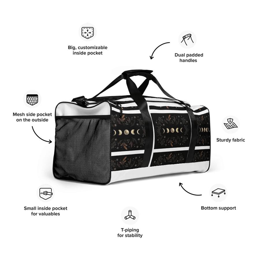 Moon Cycle Dufflebag product image (10)