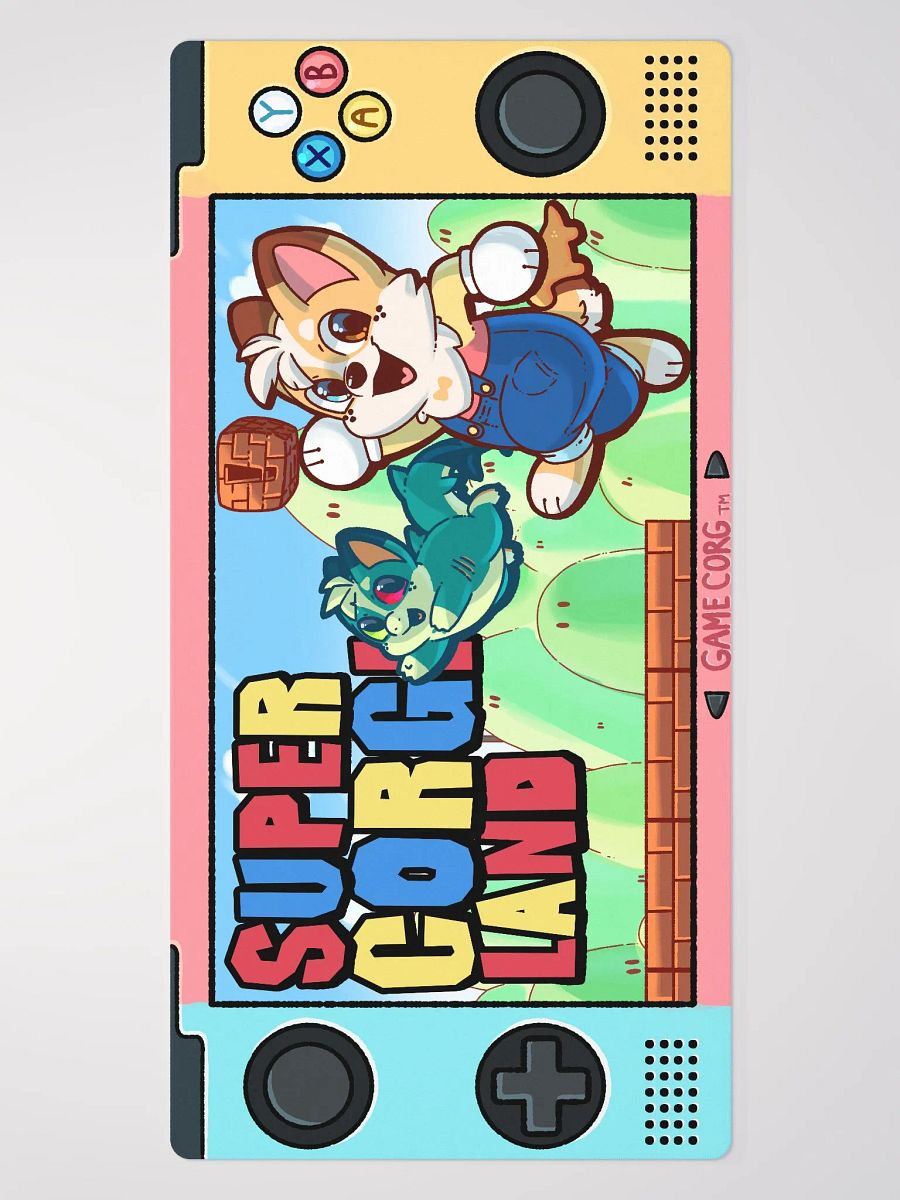 Corgi Land Desk Mat - 36
