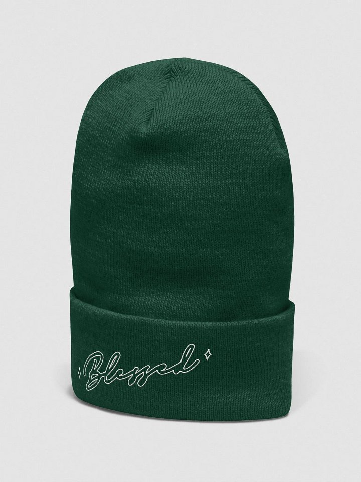 Grateful, Blessed, Thankful (Yupoong Cuffed Beanie) product image (32)