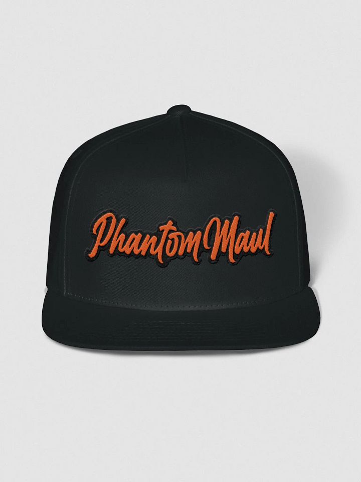 Snap-Back 'PhantomMaul' Orange Lettering product image (1)