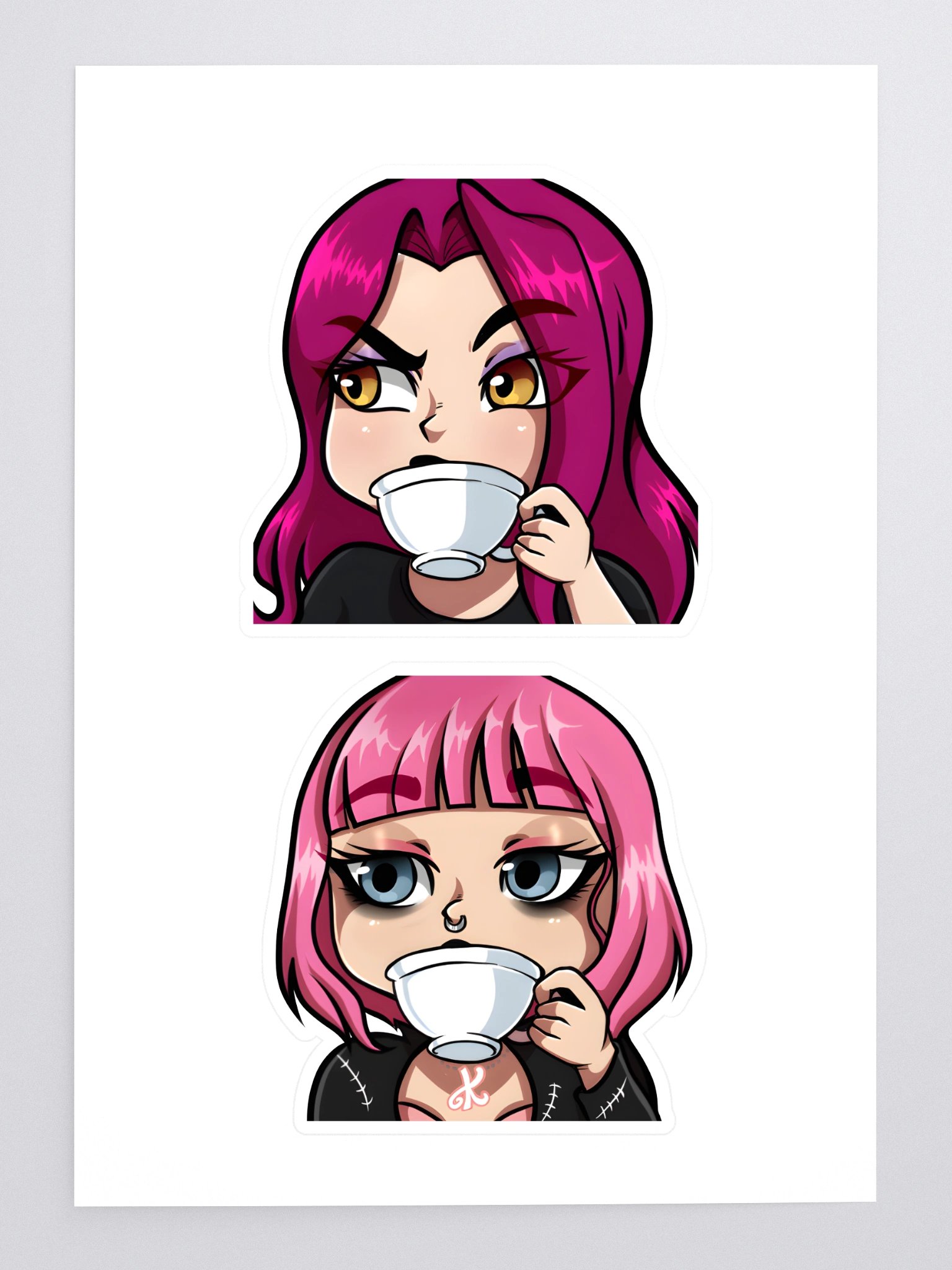 Tab & Kat Sippin Sticker Set product image (3)