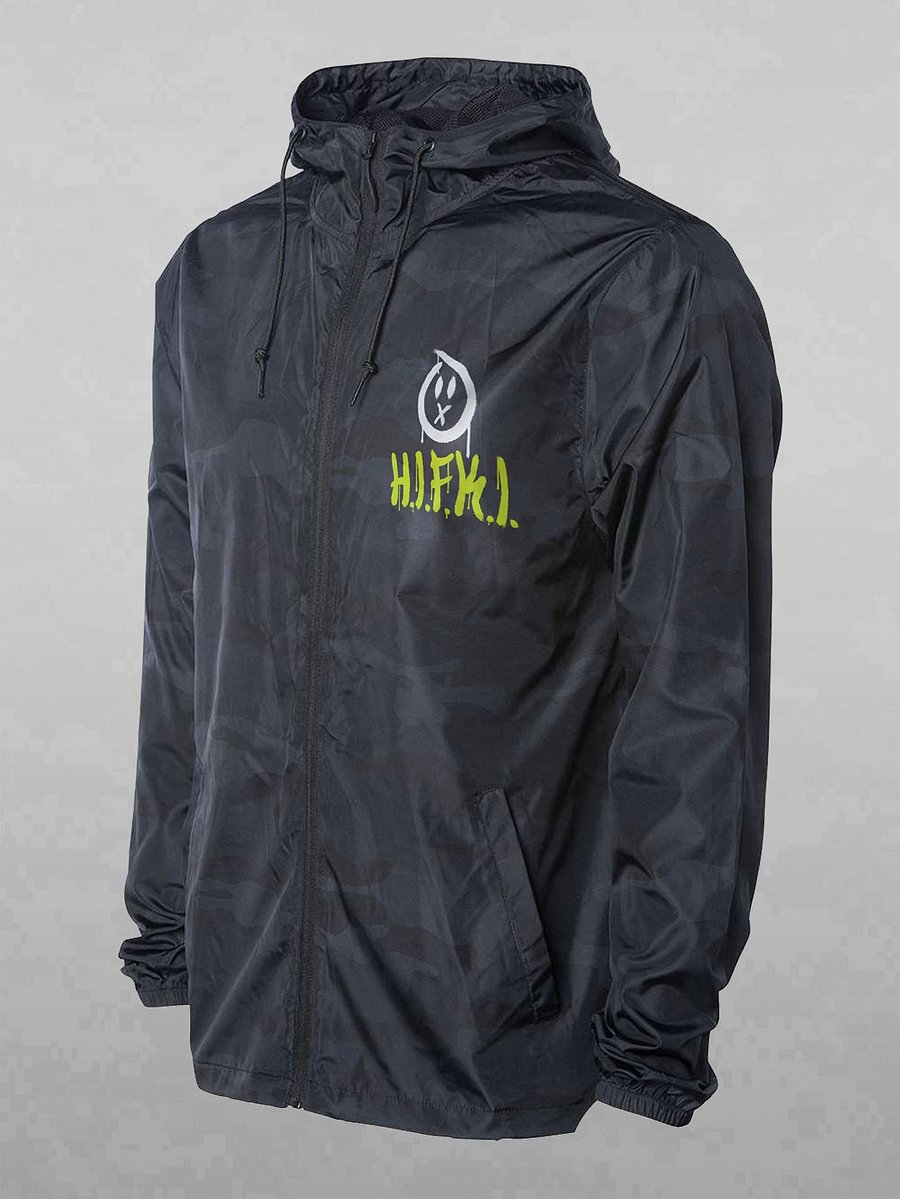 I'M KILLING IT WINDBREAKER - BLACK CAMO product image (3)