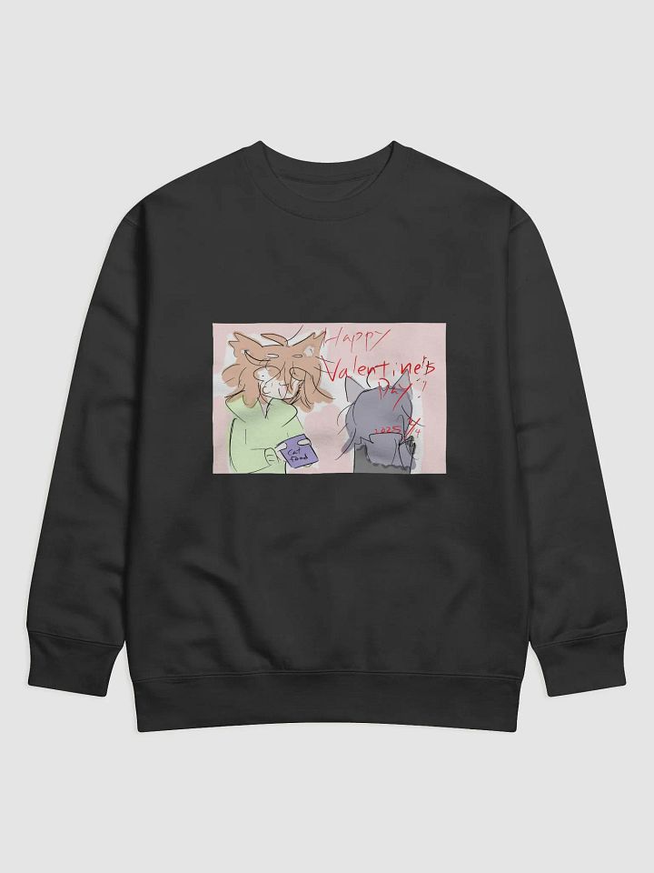 Chiwa and cat-san Valentine's day long sleeve product image (7)