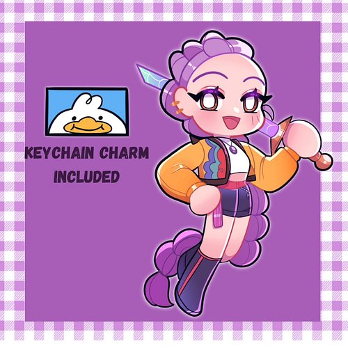 This is an interest check! Im thinking of making demon hunter keychains. Each hunter would have their own charms to go with t...