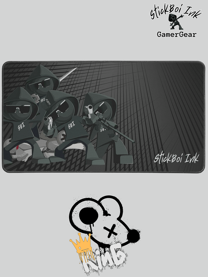 22 x 12in Gaming Mouse Pad v2 – StickBoi Ink product image (1)