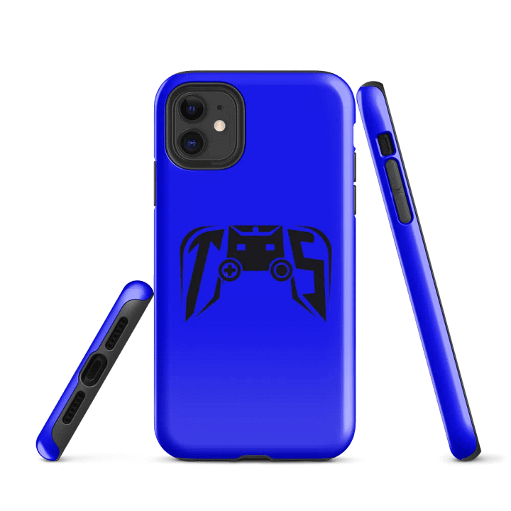 Tough Logo Case for iPhone® (Blue) product image (1)