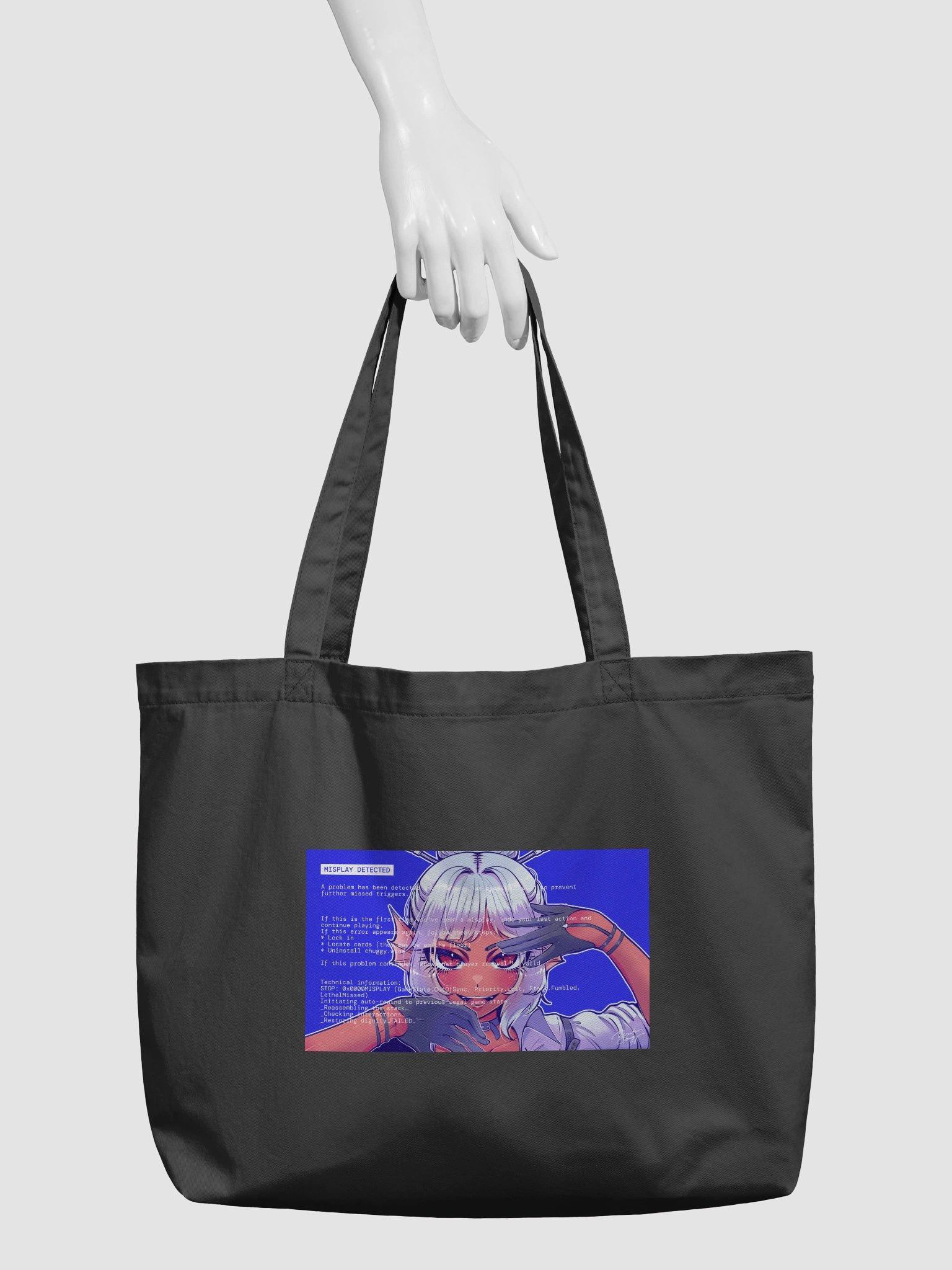 Misplay Detected Tote Bag product image (3)