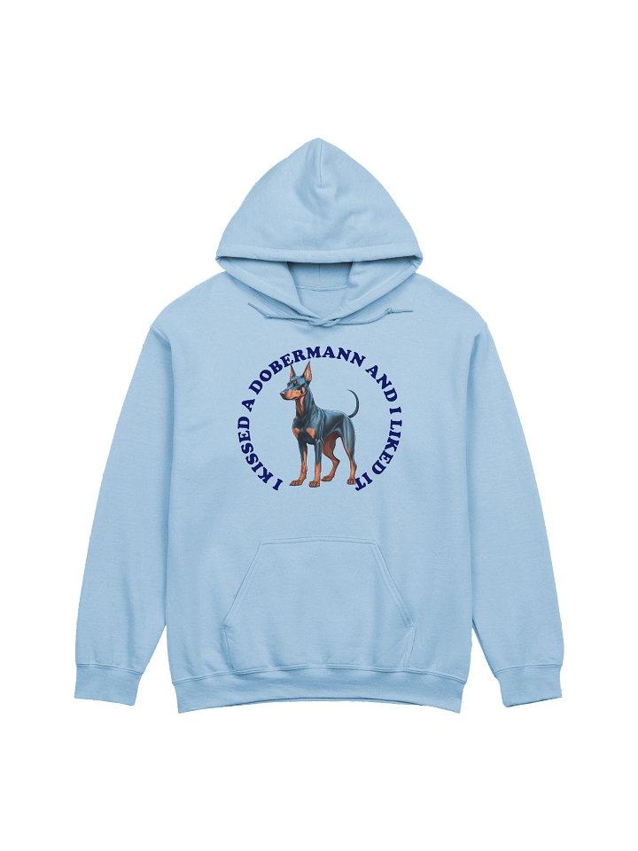 I Kissed a Dobermann, Hoodie product image (42)