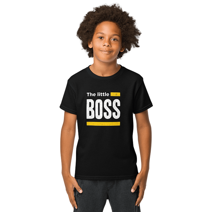 Kids T-Shirt Little Boss Graphic product image (1)