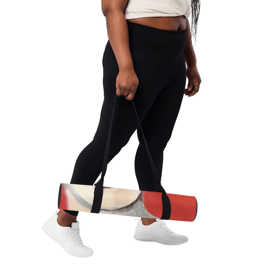 Donna with Hat Yoga Mat product image (3)