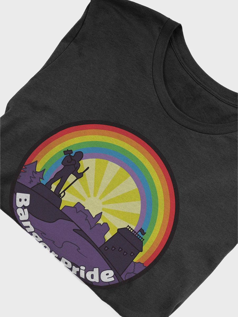 Bangor Pride Iconic T-Shirt by Bella Canvas product image (54)