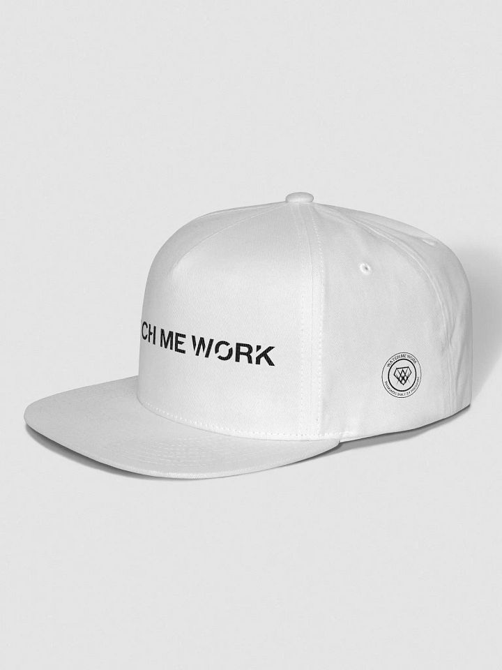 WatchMeWork Signature SnapBack - White product image (2)