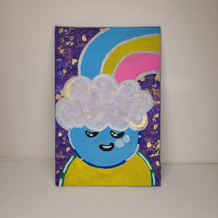 Dream 4x6 painting on canvas product image (1)