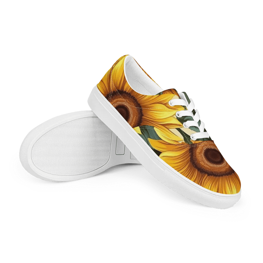 Sunflower Symphony Lace-Up Shoes product image (10)