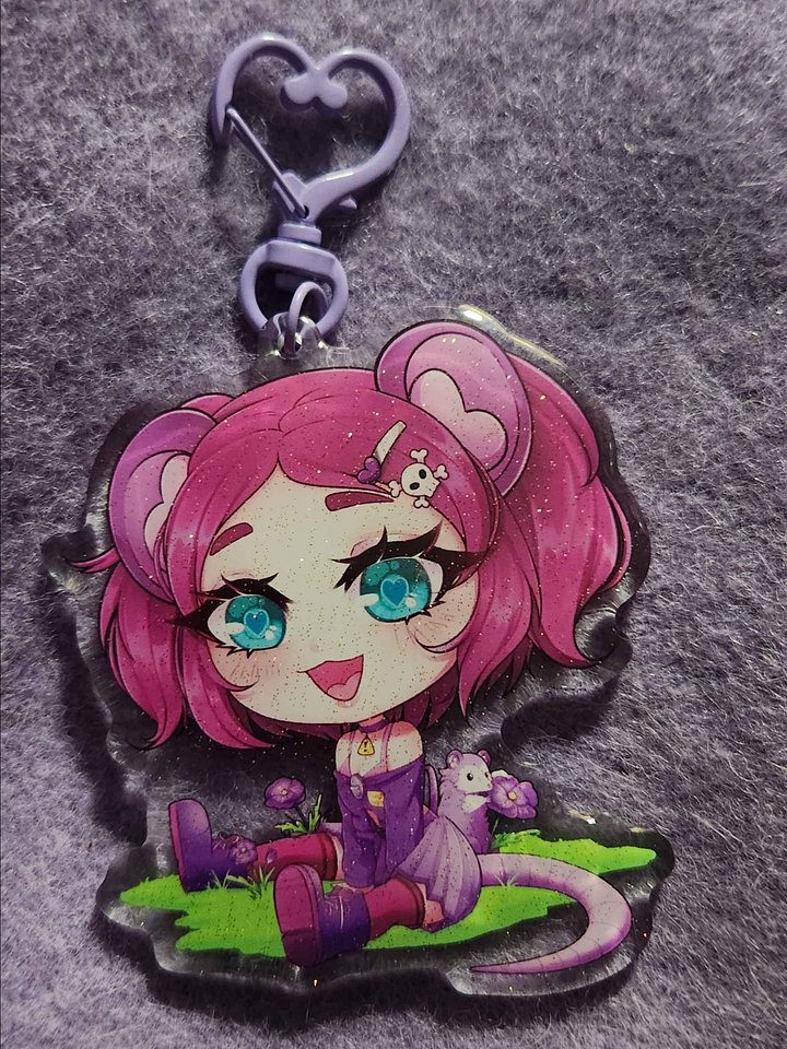 Fluffyflowie Keychain product image (2)