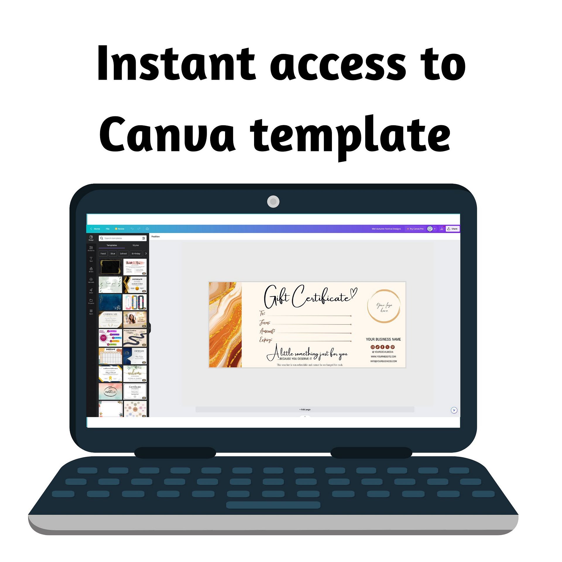 Phoenix - Gift Certificate Template product image (6)
