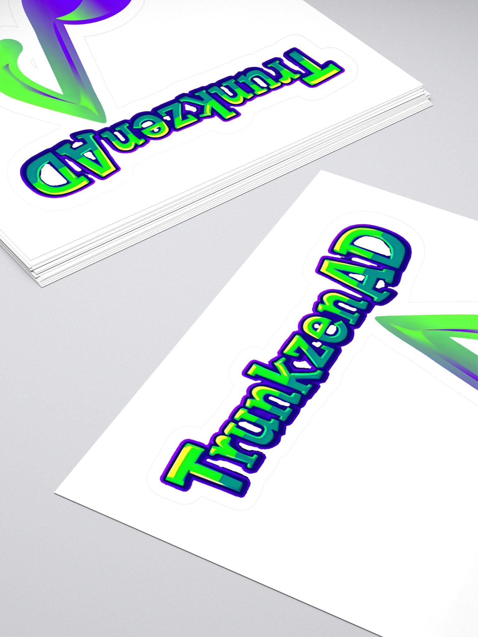 TZAD logo 3 sticker product image (4)