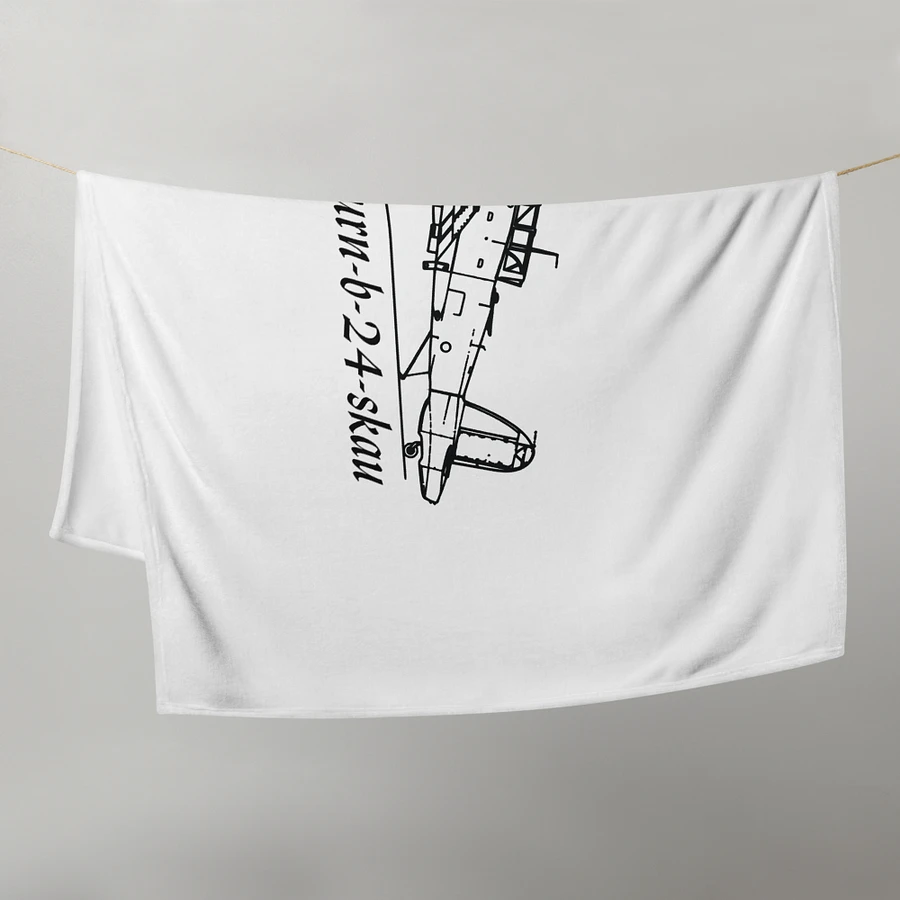 Blackburn b 24 skau Aircraft. Mystic Night Throw Blanket product image (21)